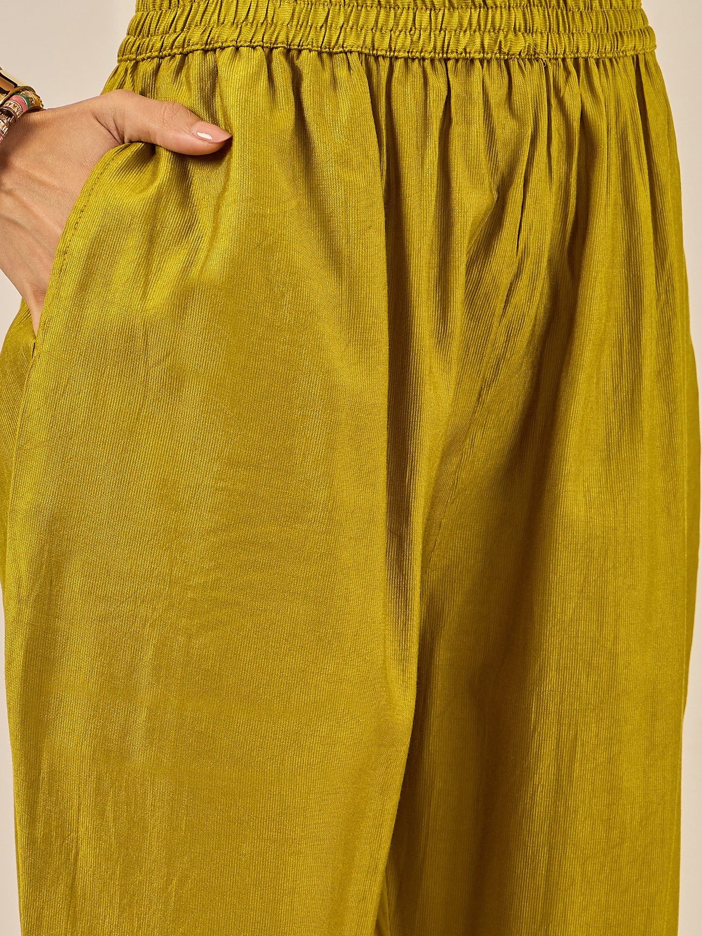 Tanirika Women's Embroidered Viscose Rayon Calf Length Straight Kurta Trouser with Dupatta Set - FitVibe Fashion