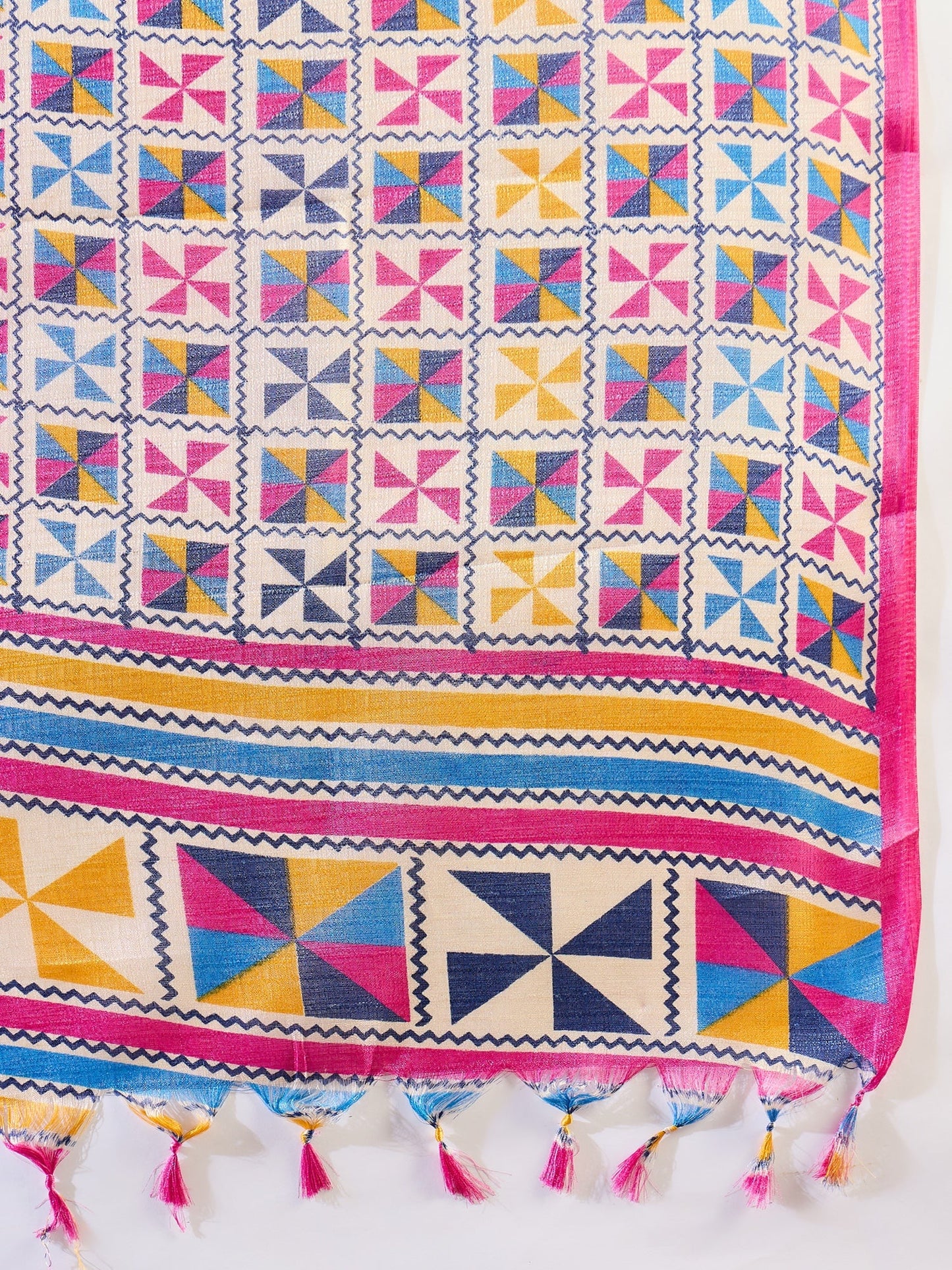 Devira Embroidered Silk Blend Calf Length Straight Kurta Trouser with Dupatta Set - FitVibe Fashion