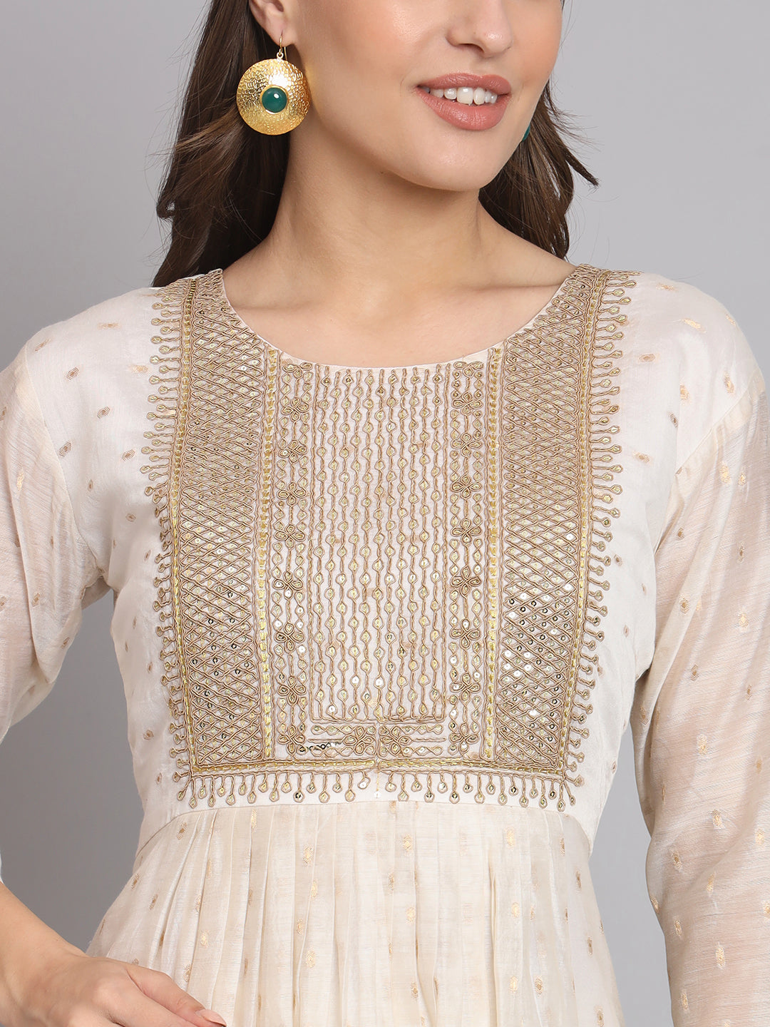 Pratibha Kurta and Leggings Dupatta Set chanderi modal Butti - FitVibe Fashion