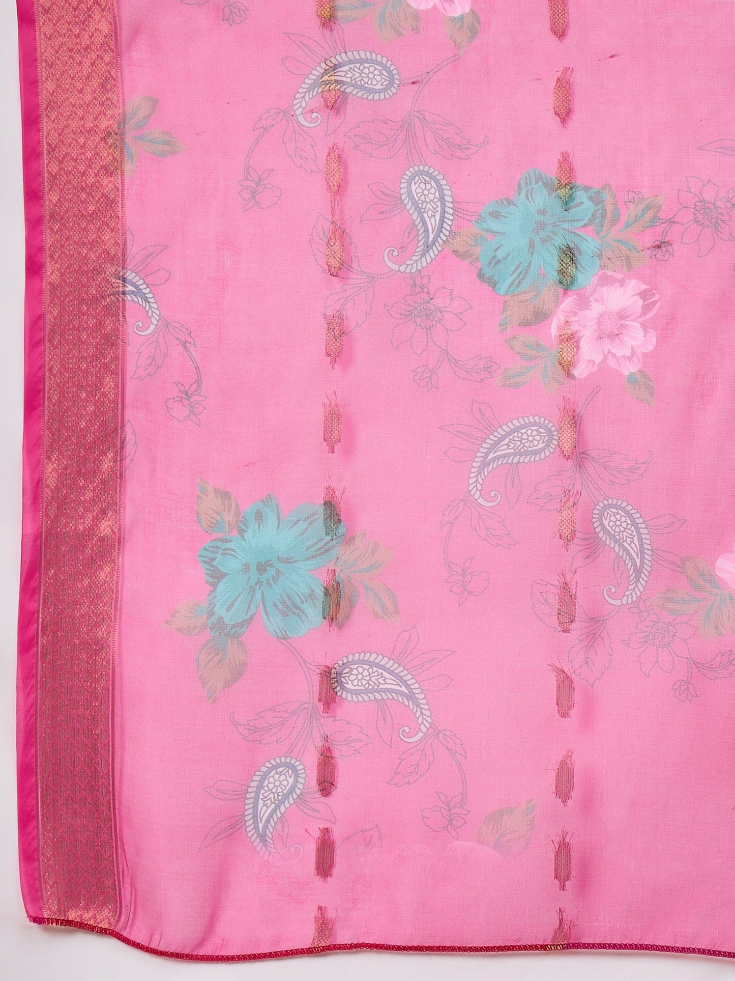 Mahek Rani Women Silk Blend Kurta and Trousers Pant Set - FitVibe Fashion