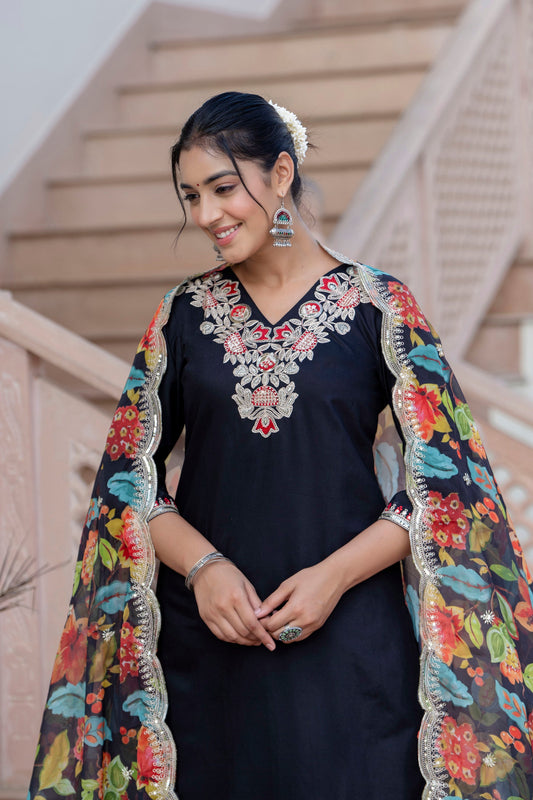 Viscose Rayon Kurta and Pant - FitVibe Fashion