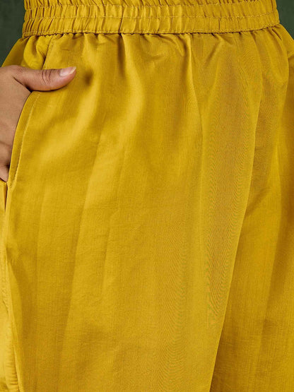 Aarika Women Kurta and Pant Sets Viscose Roman Silk Fabric