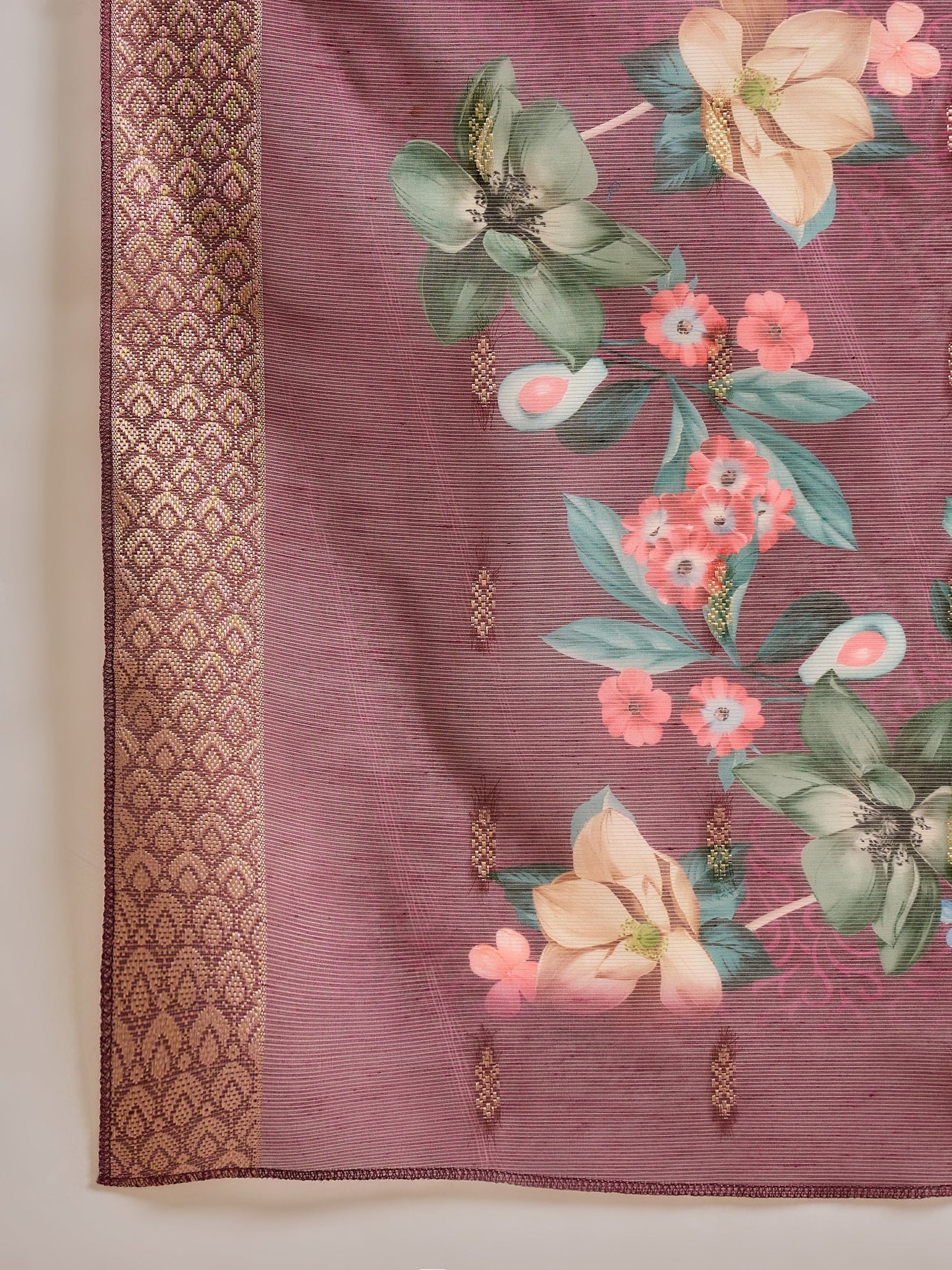 Varnam Women Silk Blend Kurta Pant Dupatta Set - FitVibe Fashion