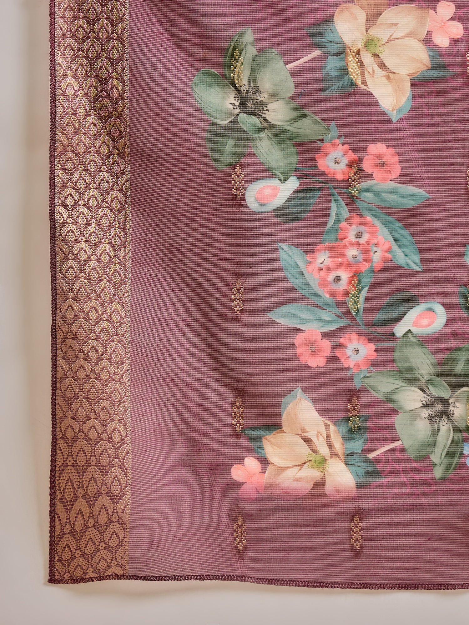 Varnam Women Silk Blend Kurta Pant Dupatta Set - FitVibe Fashion