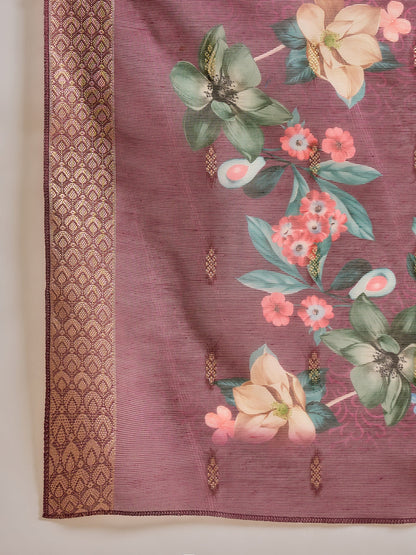 Varnam Women Silk Blend Kurta Pant Dupatta Set - FitVibe Fashion