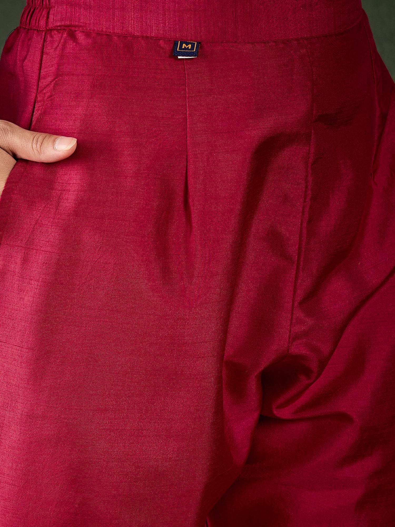 Riwaayat Women Kurta and Pant Dupatta Sets Silk Blend Fabrics with Embroidery - FitVibe Fashion