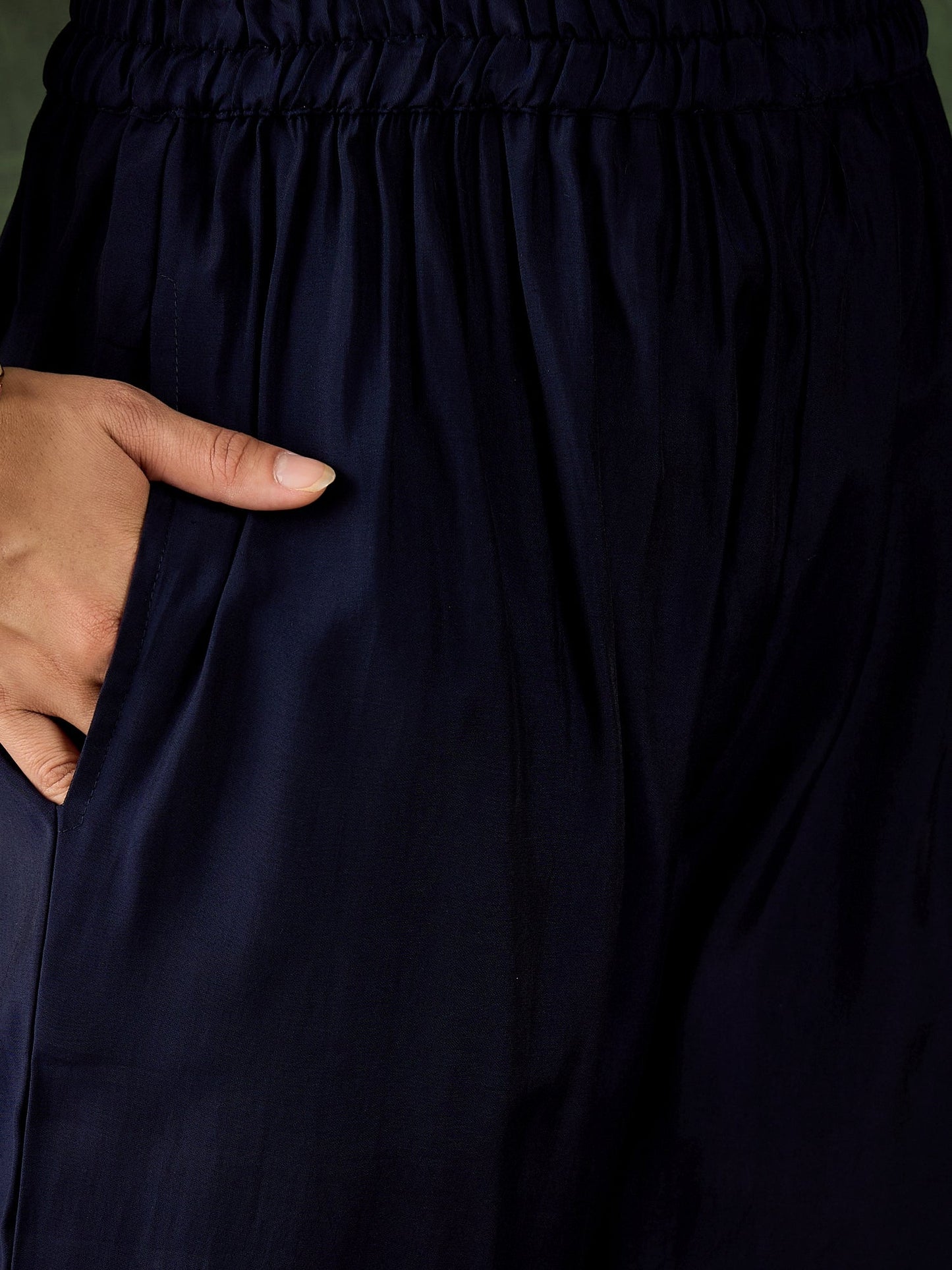 Devanshi Viscose Roman Silk Calf Length Kurta Set Dupatta - FitVibe Fashion