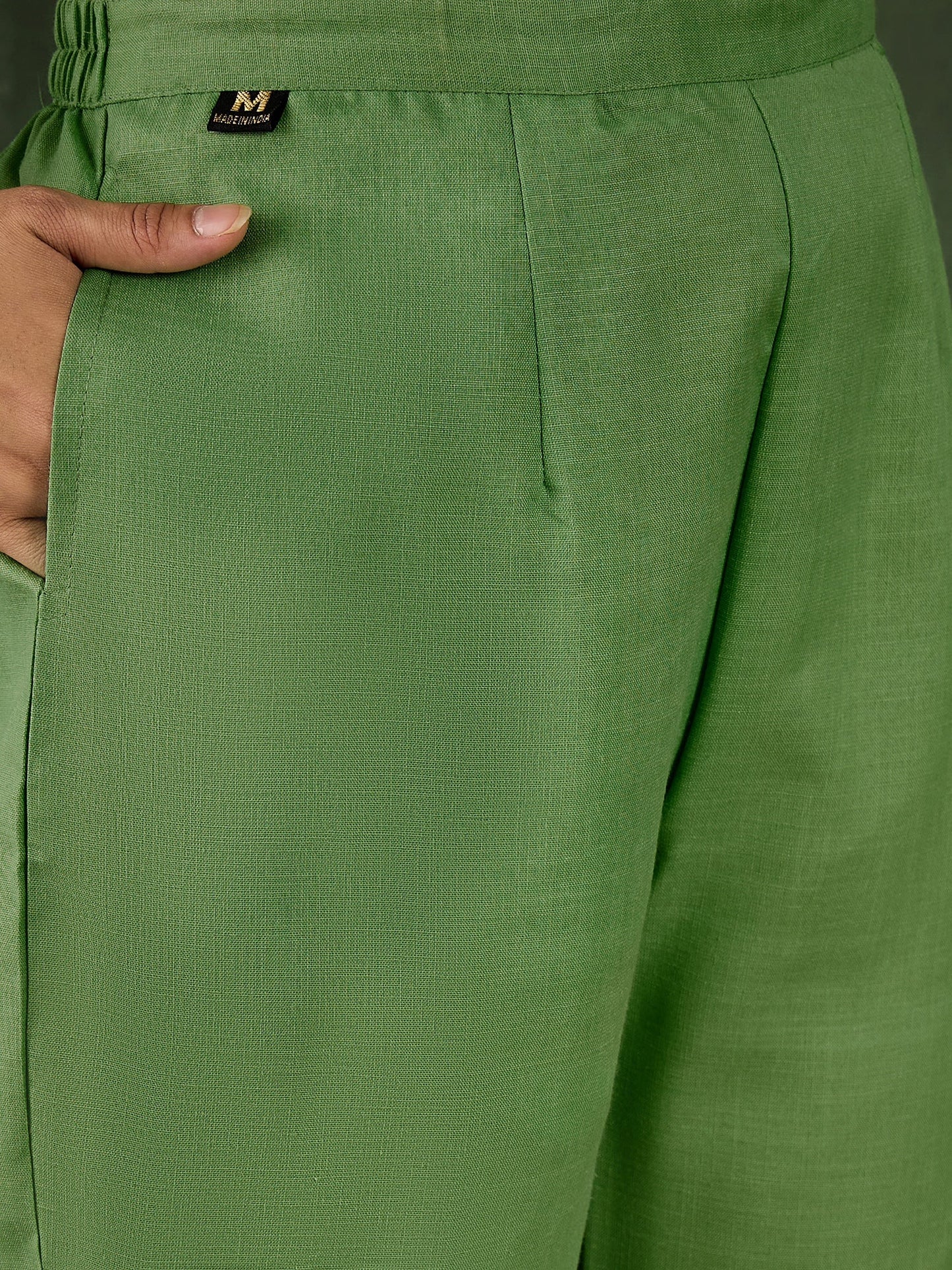 Sanskruta Women's Embroidered Cotton Kurta Pant Set with Dupatta - FitVibe Fashion