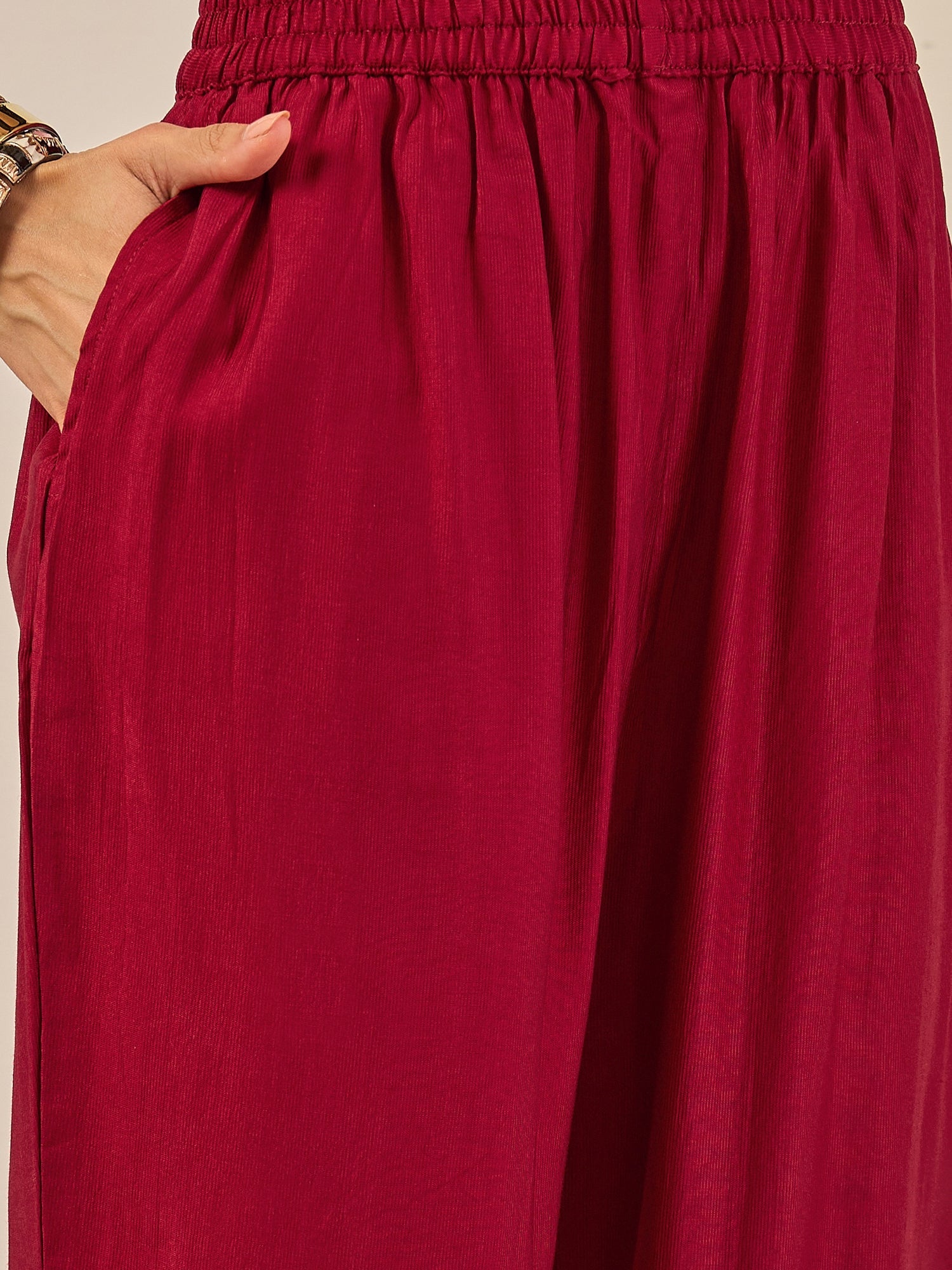 Divyaa Womens Embroidered Viscose Rayon Kurta Pant Set with Chanderi Silk Dupatta Stylish Ethnic Wear - FitVibe Fashion