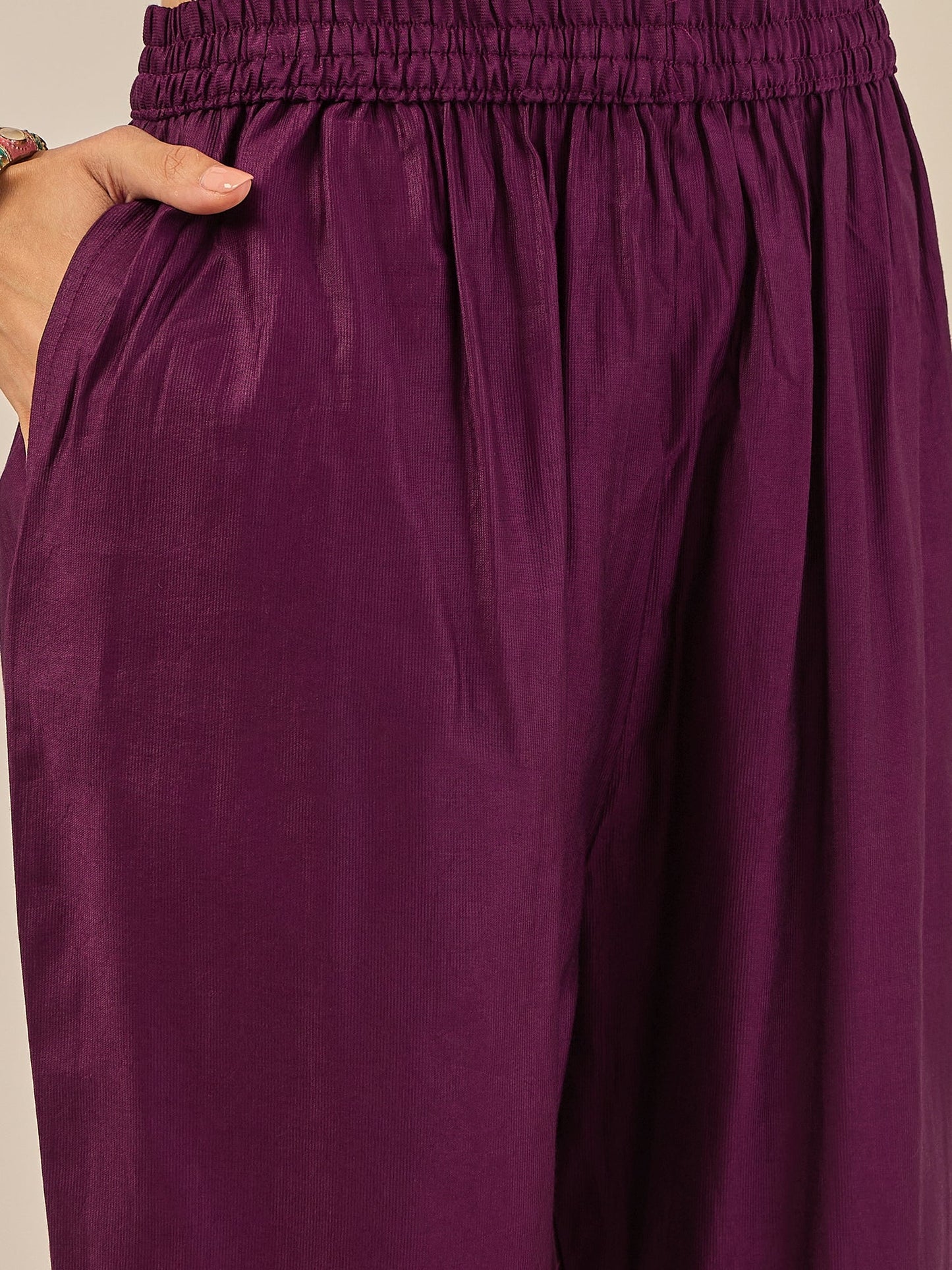 Tanirika Women's Embroidered Viscose Rayon Calf Length Straight Kurta Trouser with Dupatta Set - FitVibe Fashion