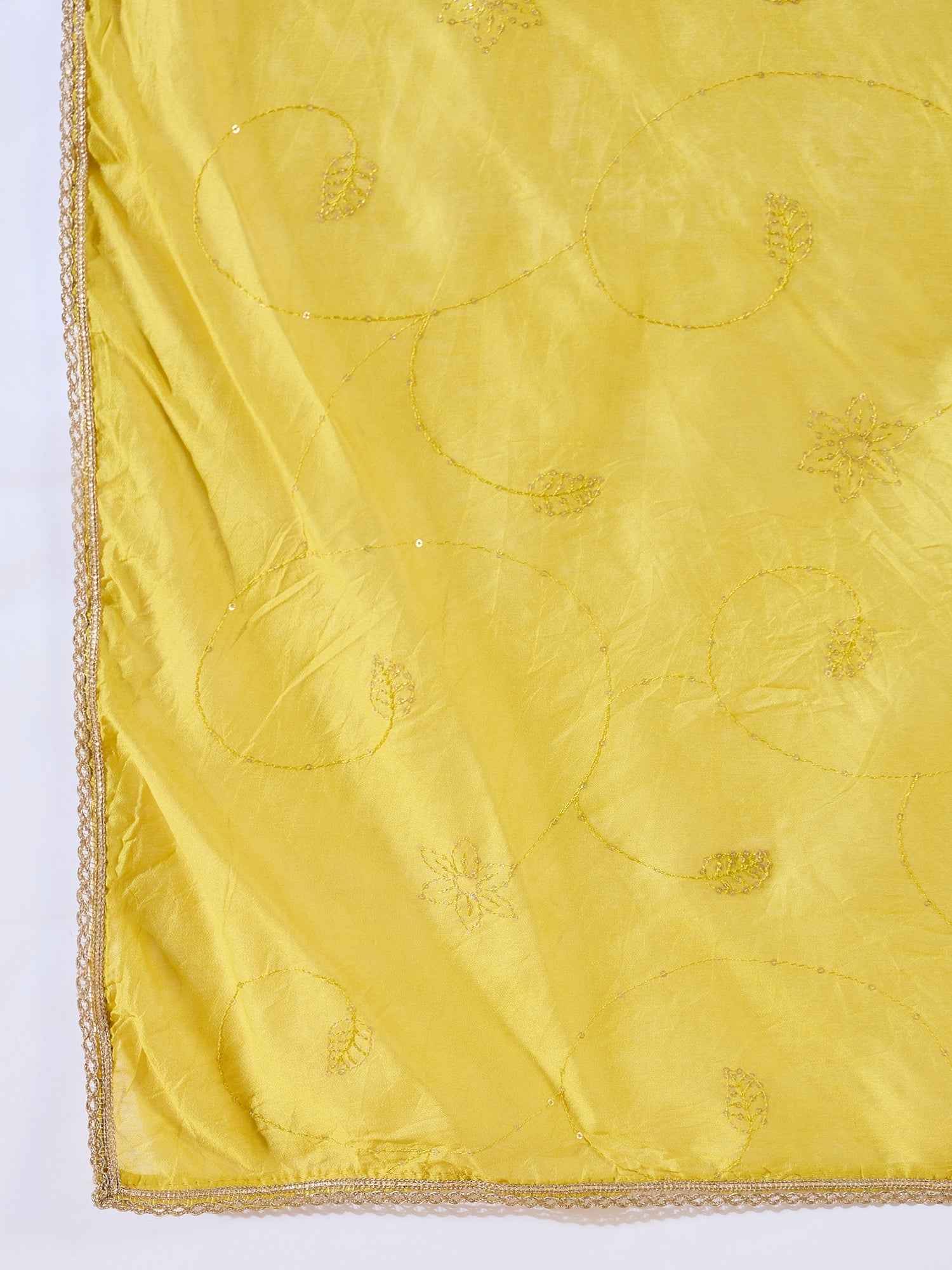 Aarohi green Women Kurta and Pant Sets Silk Blend Fabric