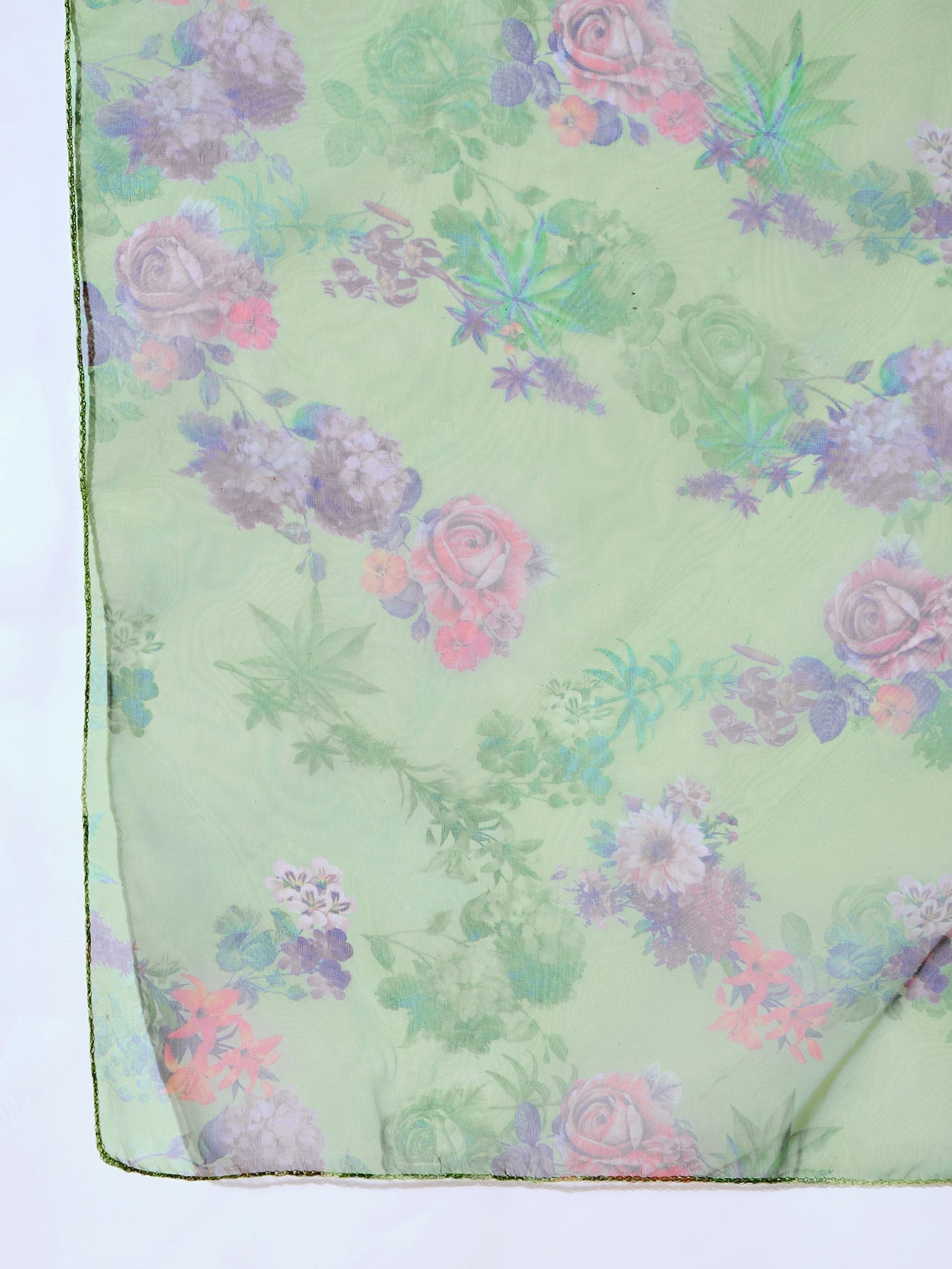 Neelangi Mehndi Women Kurta and Leggings Duppata Set Chanderi Modal Butti - FitVibe Fashion