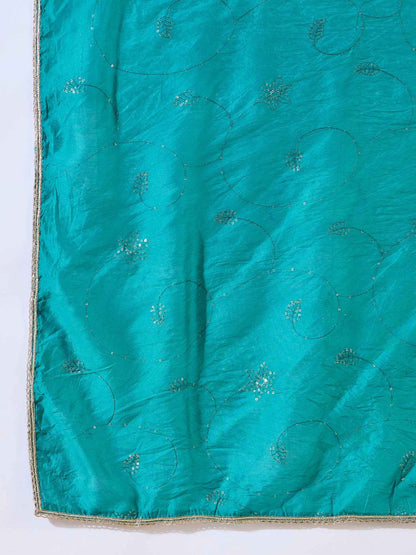 Aarohi lemon Women Kurta and Pant Sets Silk Blend Fabric