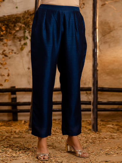 Deepali Viscose Roman Silk Calf Length Kurta Set Dupatta - FitVibe Fashion