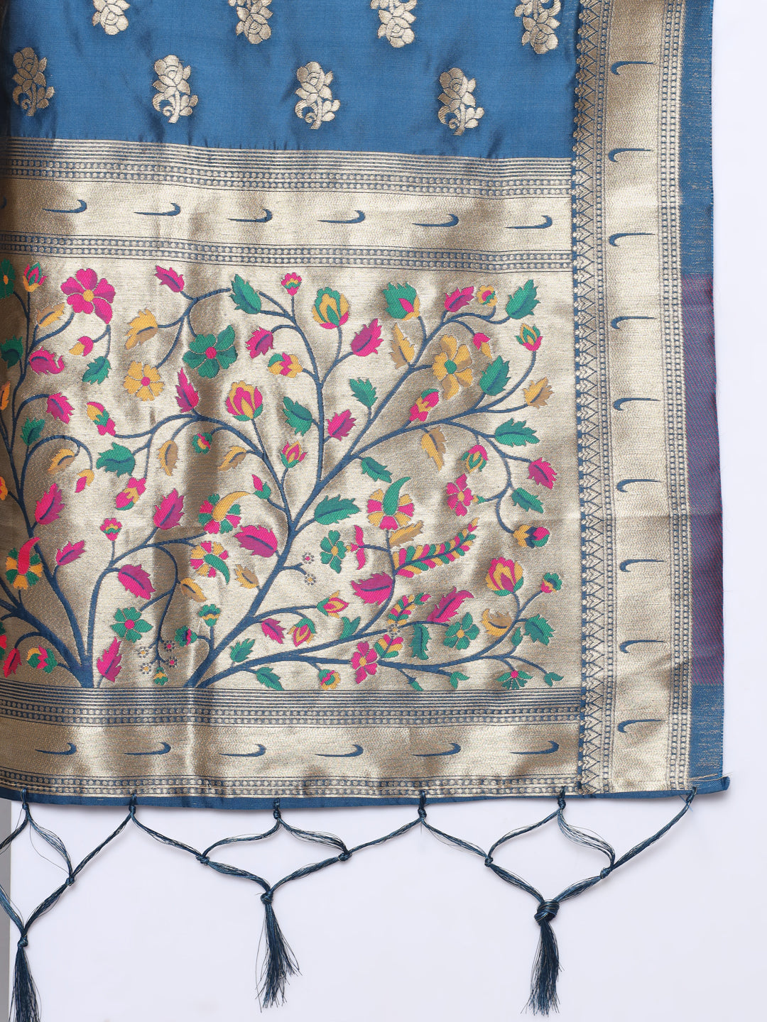 Cotton Silk Jacquard Kurta Pant With Banarasi Silk dupatta - FitVibe Fashion