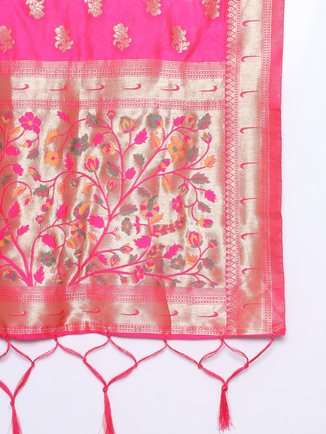 Cotton Silk Jacquard Kurta Pant With Banarasi Silk dupatta - FitVibe Fashion