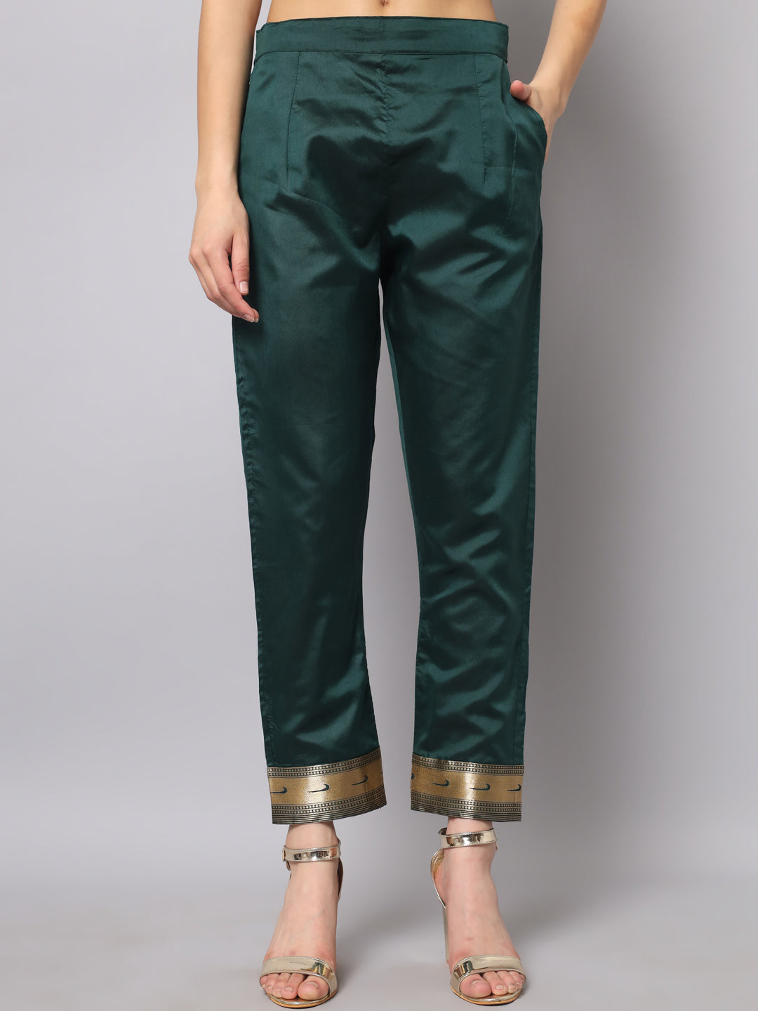 Cotton Silk Jacquard Kurta Pant With Banarasi Silk dupatta - FitVibe Fashion