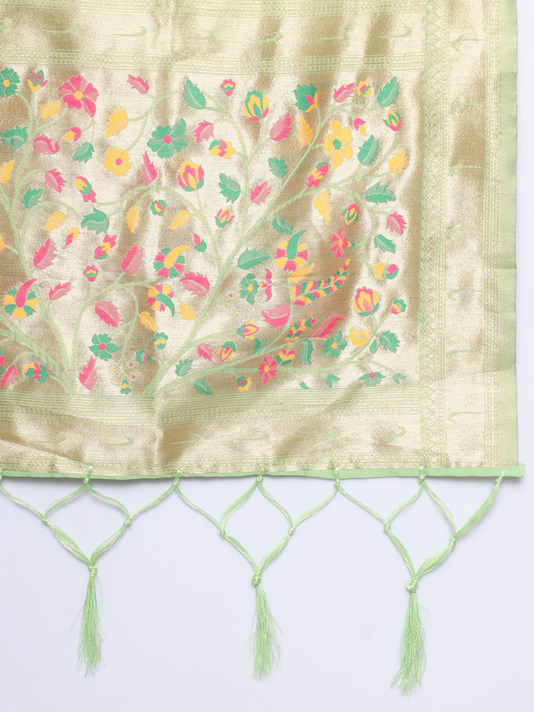 Cotton Silk Jacquard Kurta Pant With Banarasi Silk dupatta - FitVibe Fashion