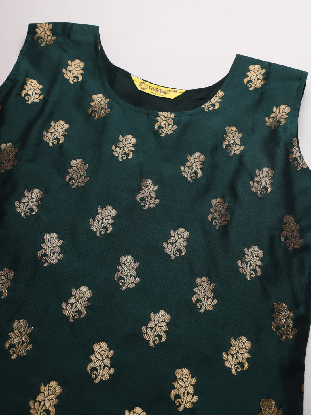 Cotton Silk Jacquard Kurta Pant With Banarasi Silk dupatta - FitVibe Fashion