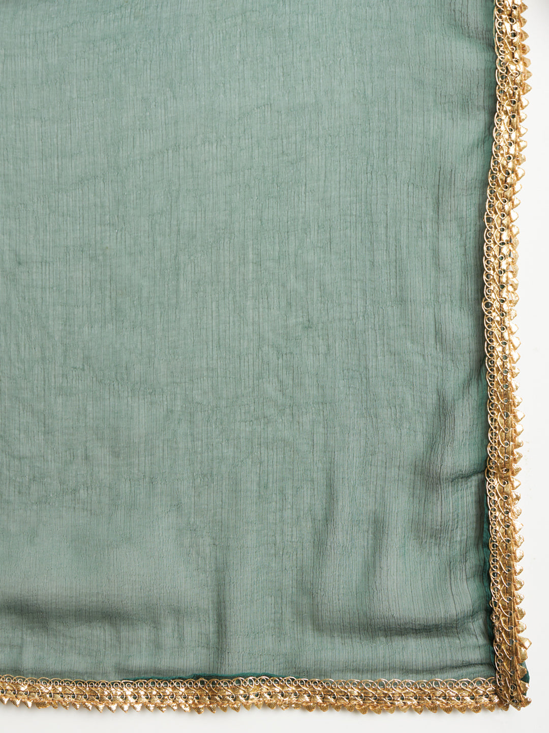 Dakshini Women Flared Kurta and Trousers Pant Set Cotton Silk Blend - FitVibe Fashion