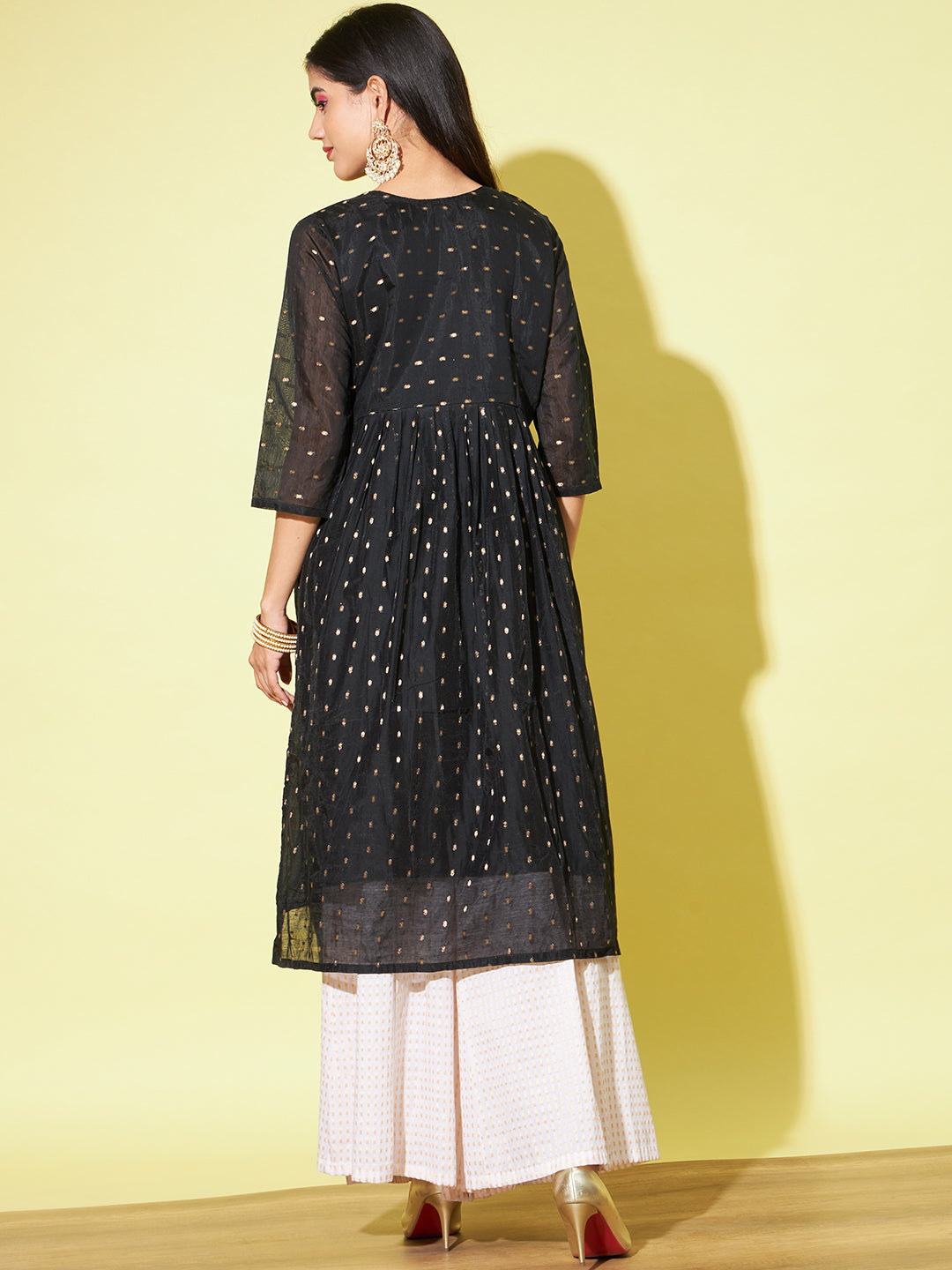 Women chanderi modal Butti - FitVibe Fashion