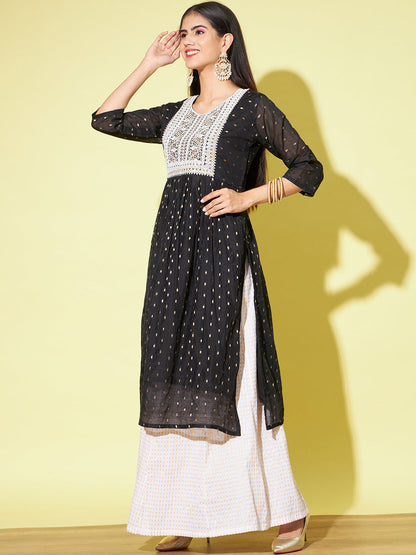 Women chanderi modal Butti - FitVibe Fashion