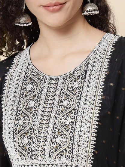 Kritika Women Chanderi Modal Butti kurta - FitVibe Fashion