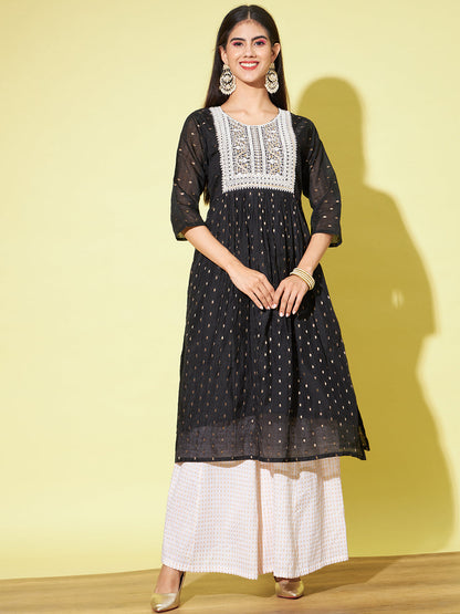 Women chanderi modal Butti - FitVibe Fashion