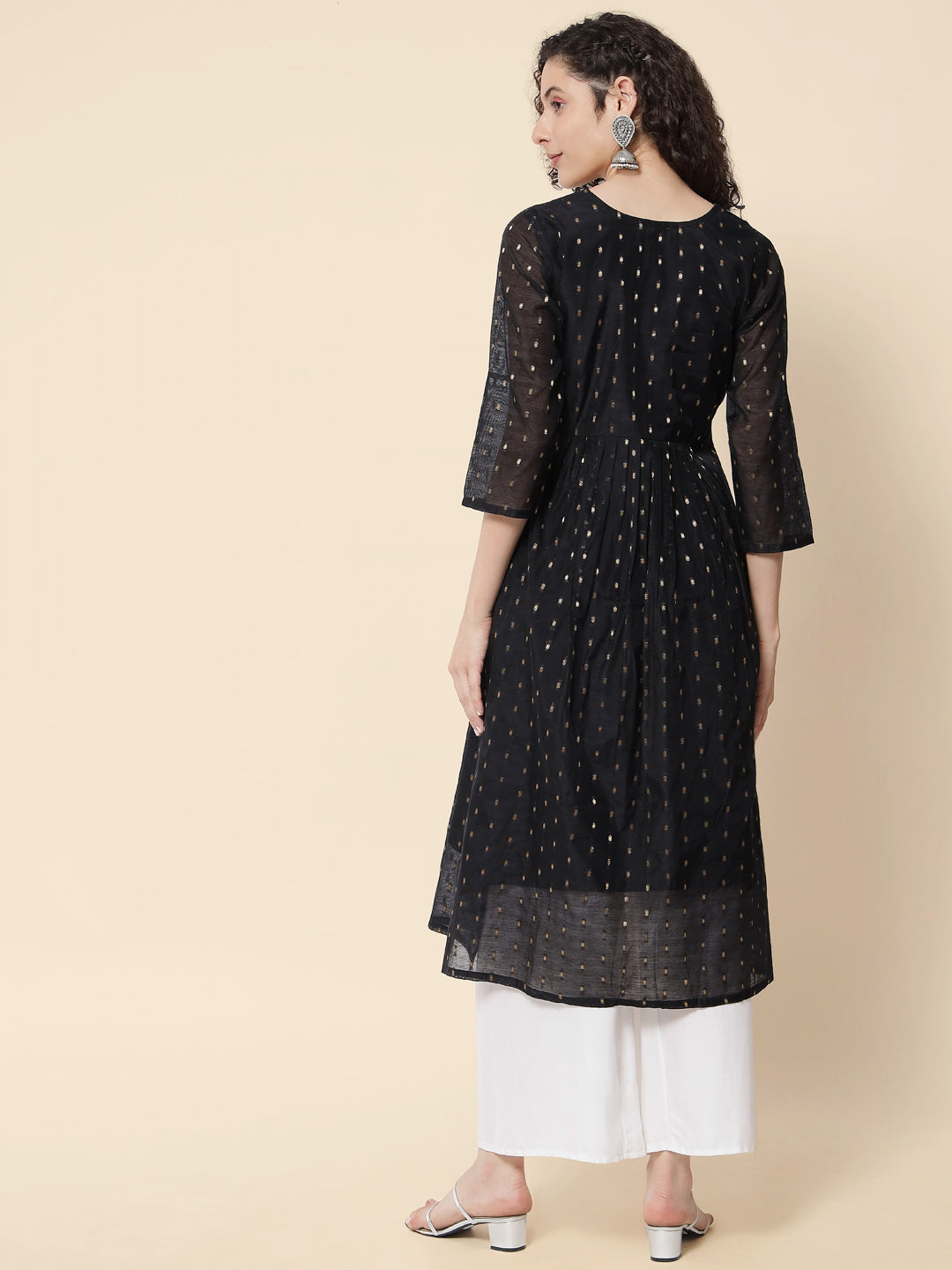 Kritika Women Chanderi Modal Butti kurta - FitVibe Fashion