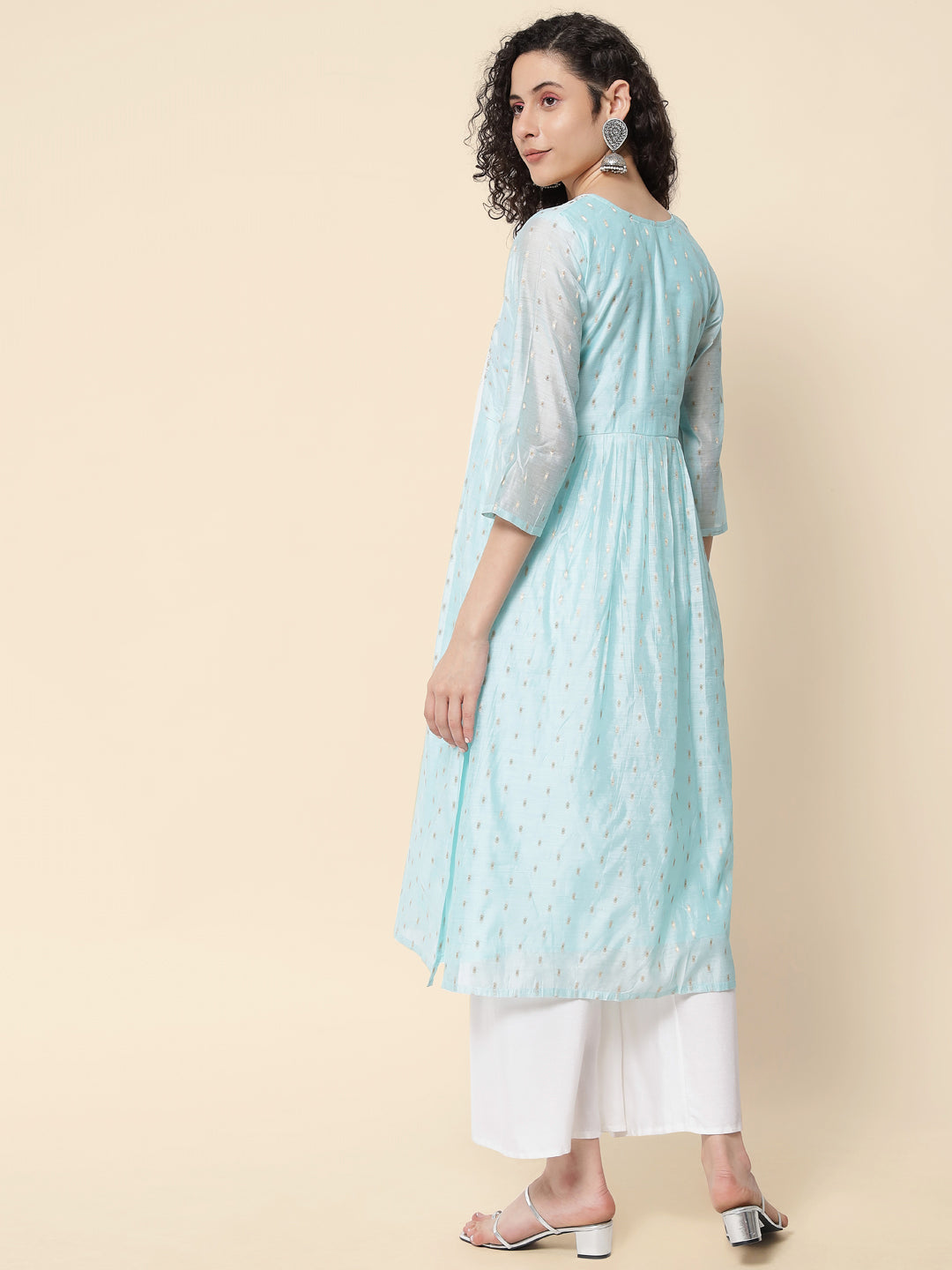 Women chanderi modal Butti - FitVibe Fashion