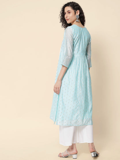 Women chanderi modal Butti - FitVibe Fashion