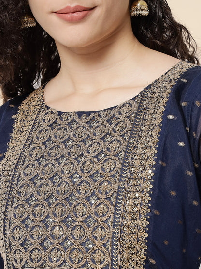 Women chanderi modal Butti - FitVibe Fashion