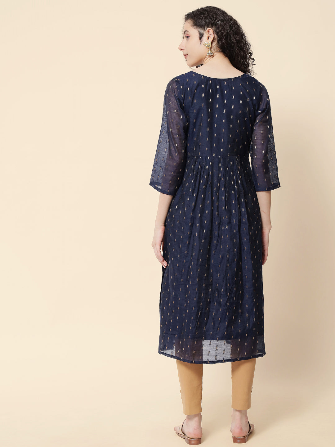 Women chanderi modal Butti - FitVibe Fashion