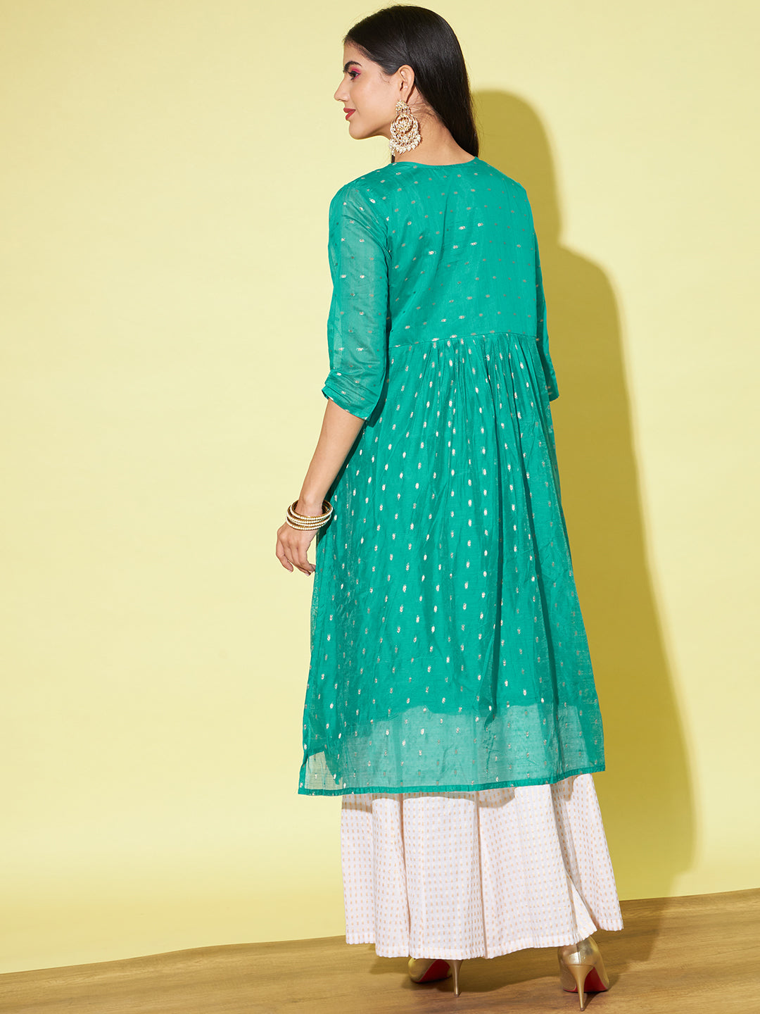 Women chanderi modal Butti - FitVibe Fashion