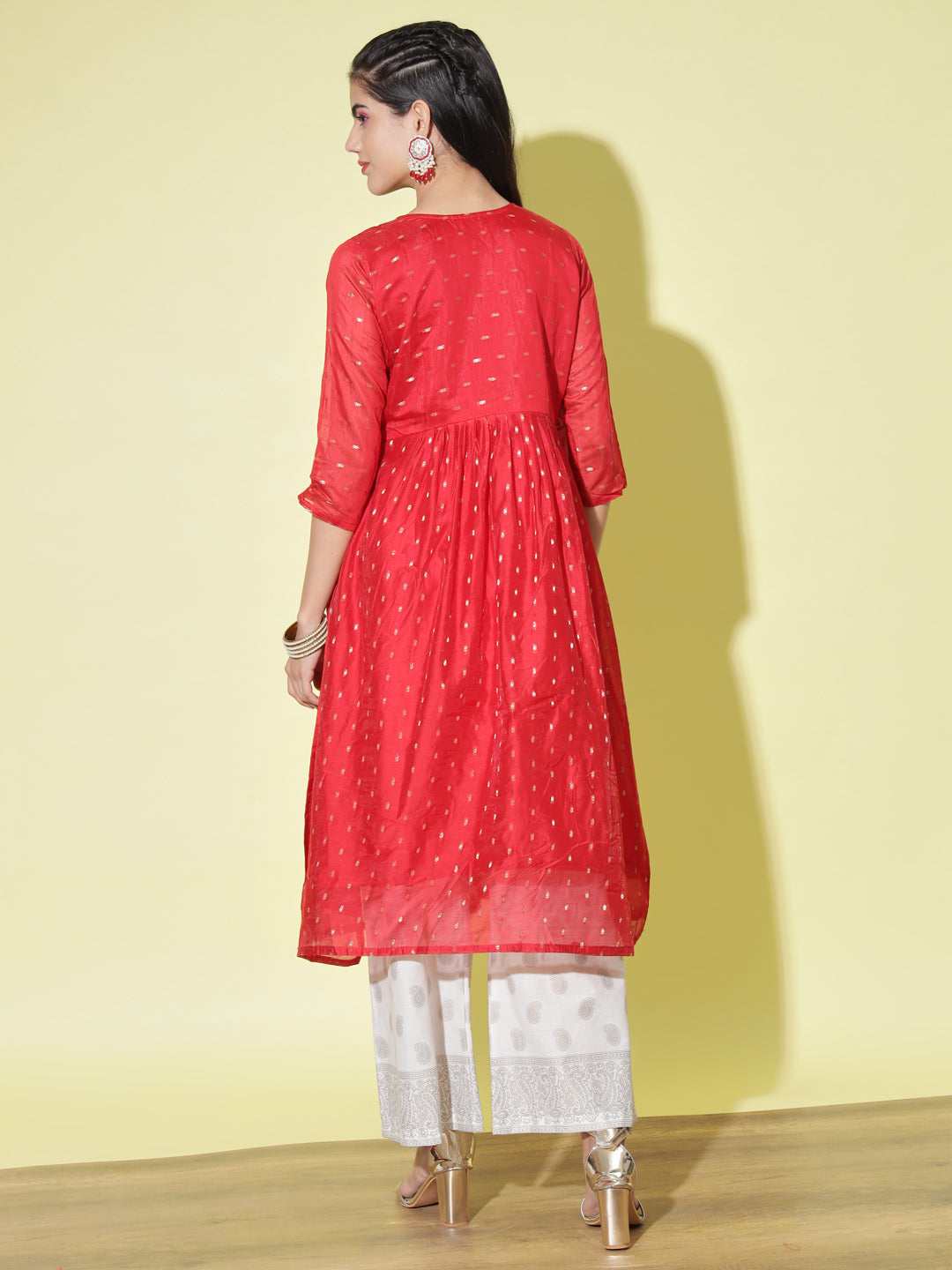 Women chanderi modal Butti - FitVibe Fashion
