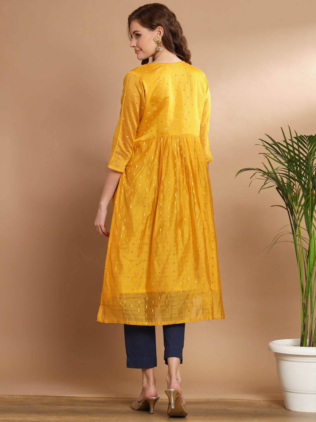 Women chanderi modal Butti - FitVibe Fashion