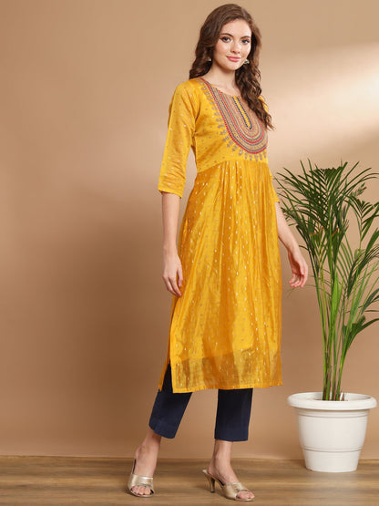 Women chanderi modal Butti - FitVibe Fashion