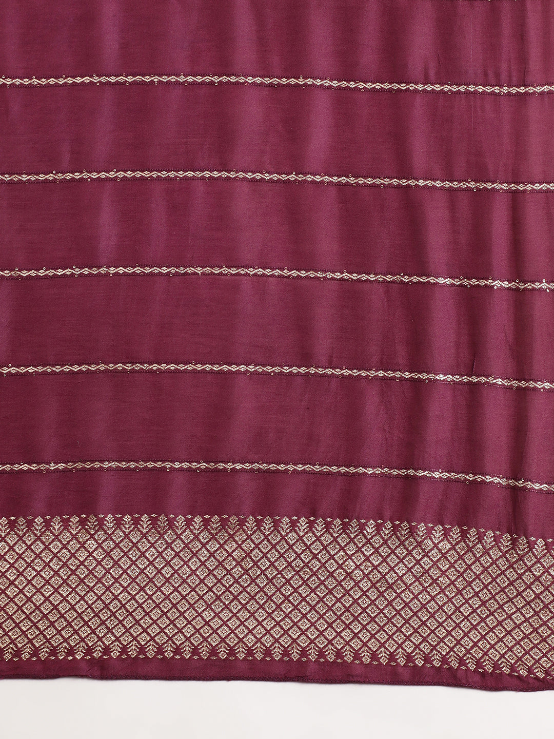 Women Kurta and Trousers Pant Set Cotton Silk Blend - FitVibe Fashion