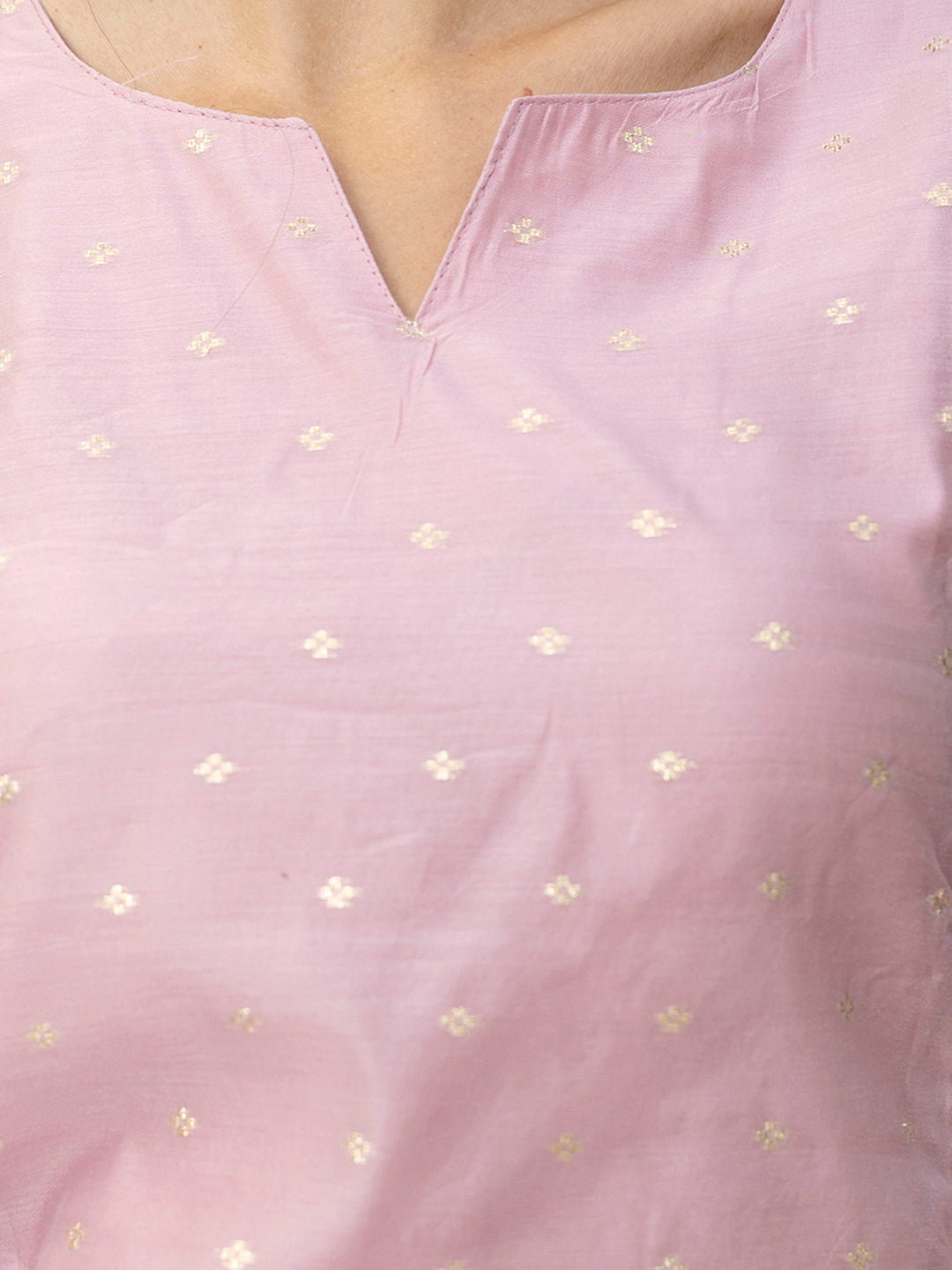 Kurta and Trouser Duppata Set Chanderi Modal Butti - FitVibe Fashion