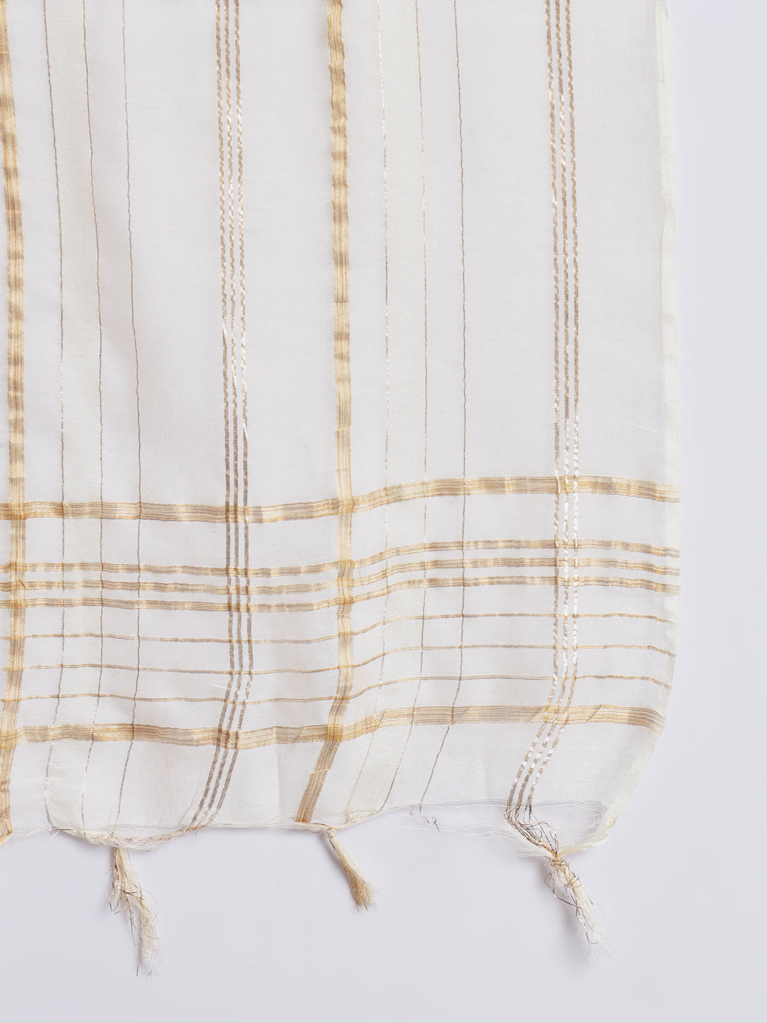 Kurta and Trouser Duppata Set Chanderi Modal Butti - FitVibe Fashion