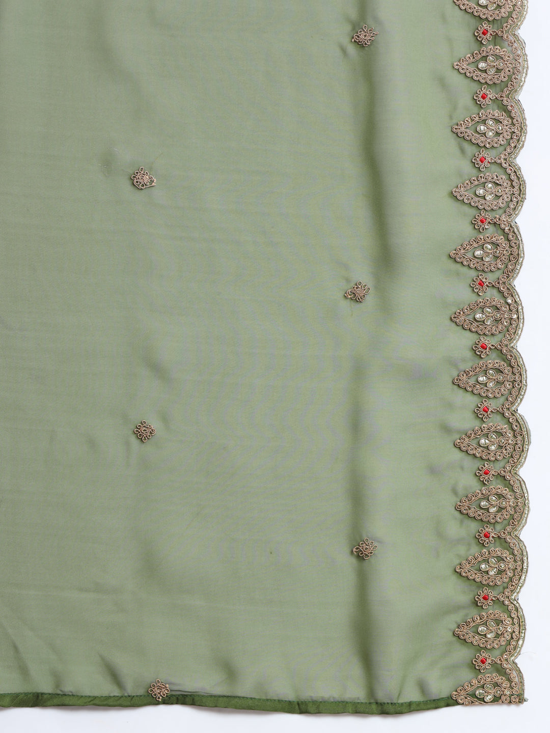 Nazaakat Embroidered Kurta and Trousers Pant Set Silk Blend Set - FitVibe Fashion