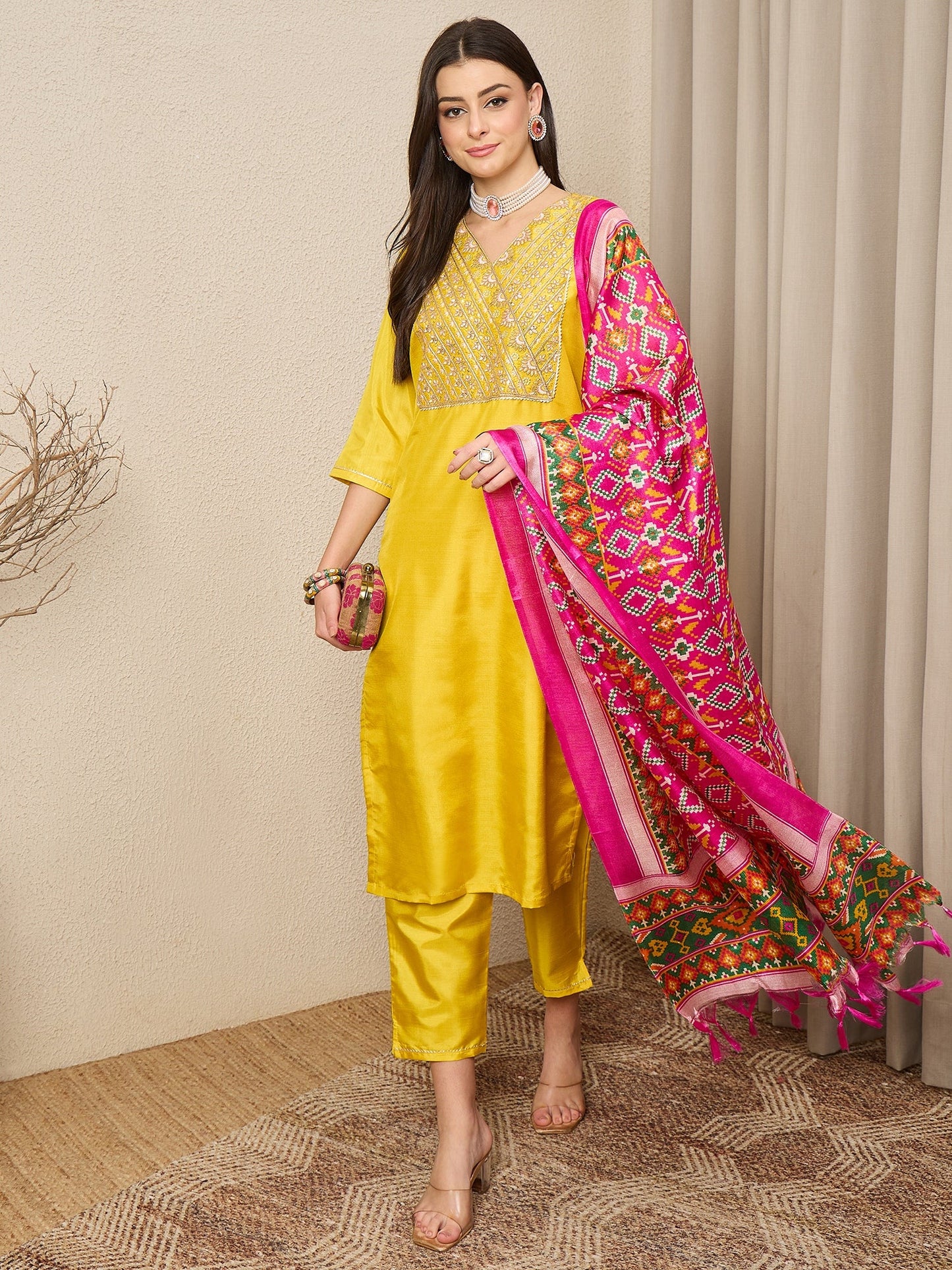 Sonali Women Kurta and Trousers Pant Set - FitVibe Fashion