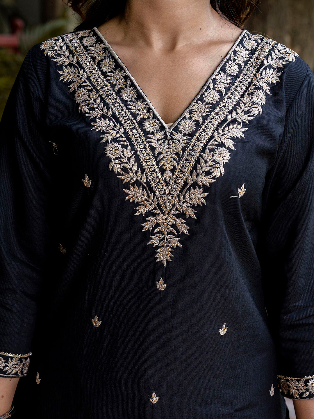 Basanti Suit Set Viscose Rayon Fabric - FitVibe Fashion