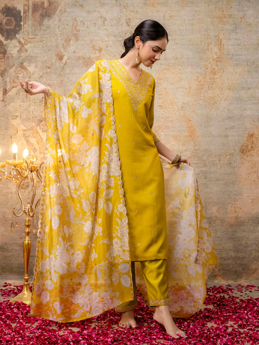 Bani Women Kurta and Pant Sets Viscose Rayon Fabric Suits - FitVibe Fashion