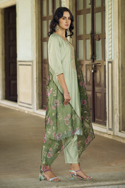 Kanchana Women Kurta and Pant Sets Viscose Rayon Fabric - FitVibe Fashion