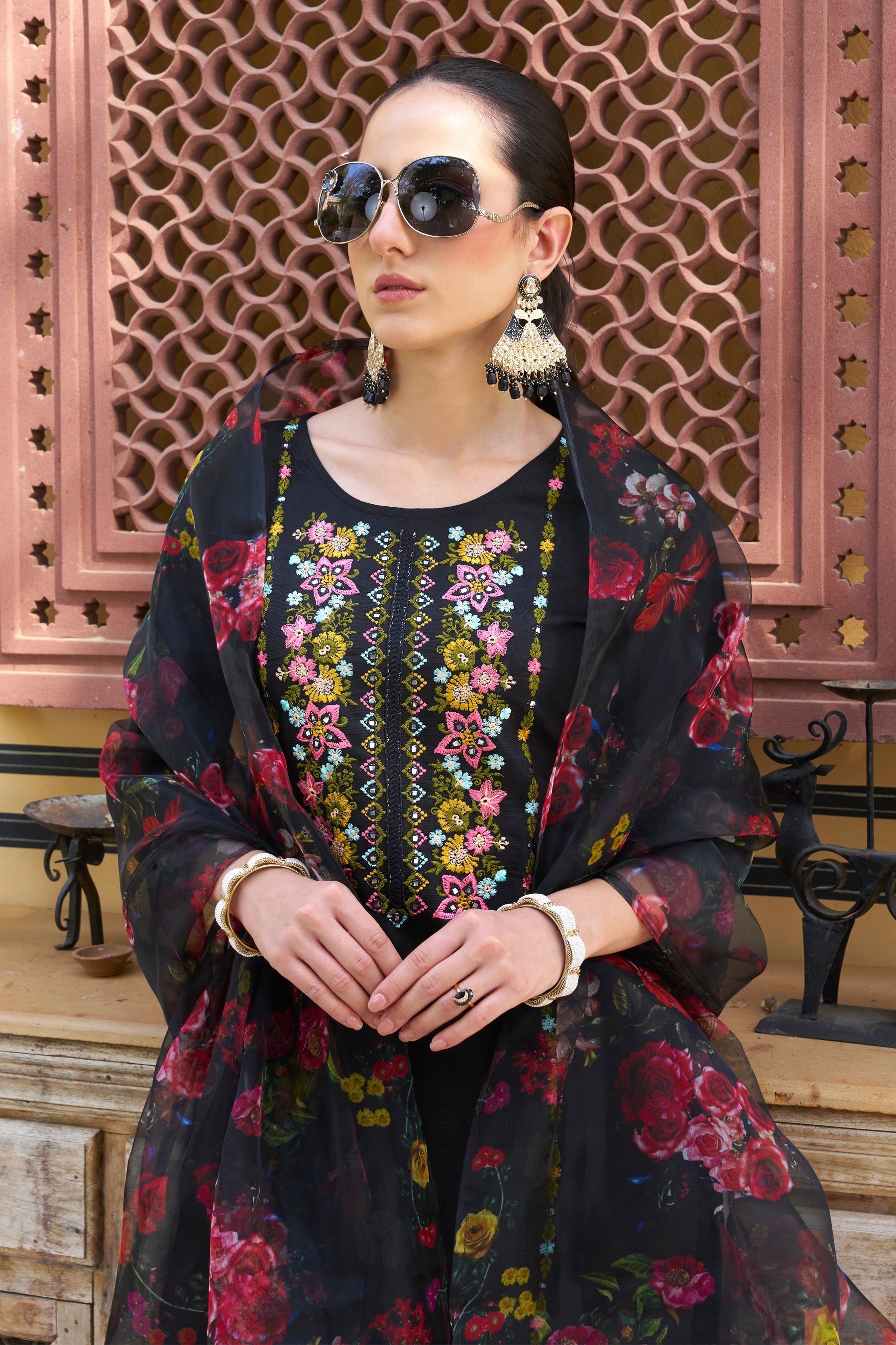 Surbhi Women Kurta and Pant Sets Viscose Rayon Fabric - FitVibe Fashion