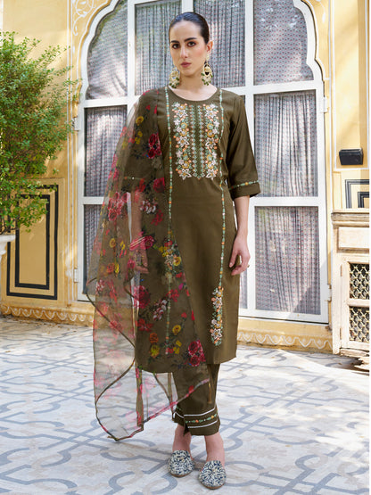 Noor Women Kurta and Pant Sets Viscose Rayon Fabric - FitVibe Fashion