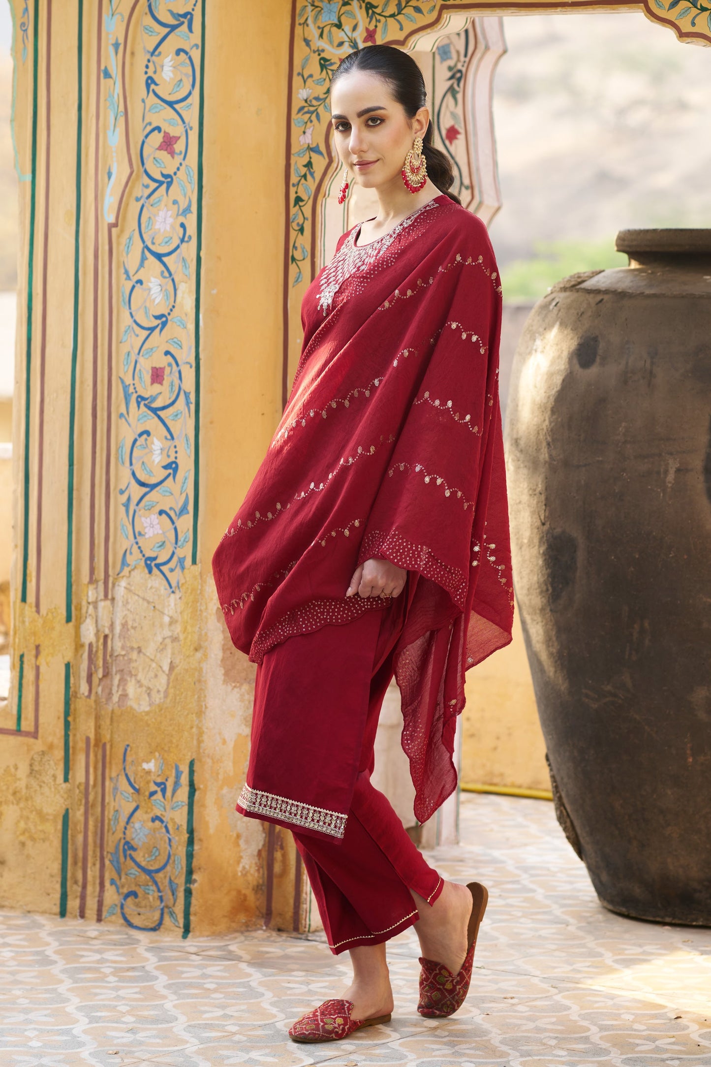 Baisali Women Kurta and Pant Sets Viscose Rayon Fabric - FitVibe Fashion