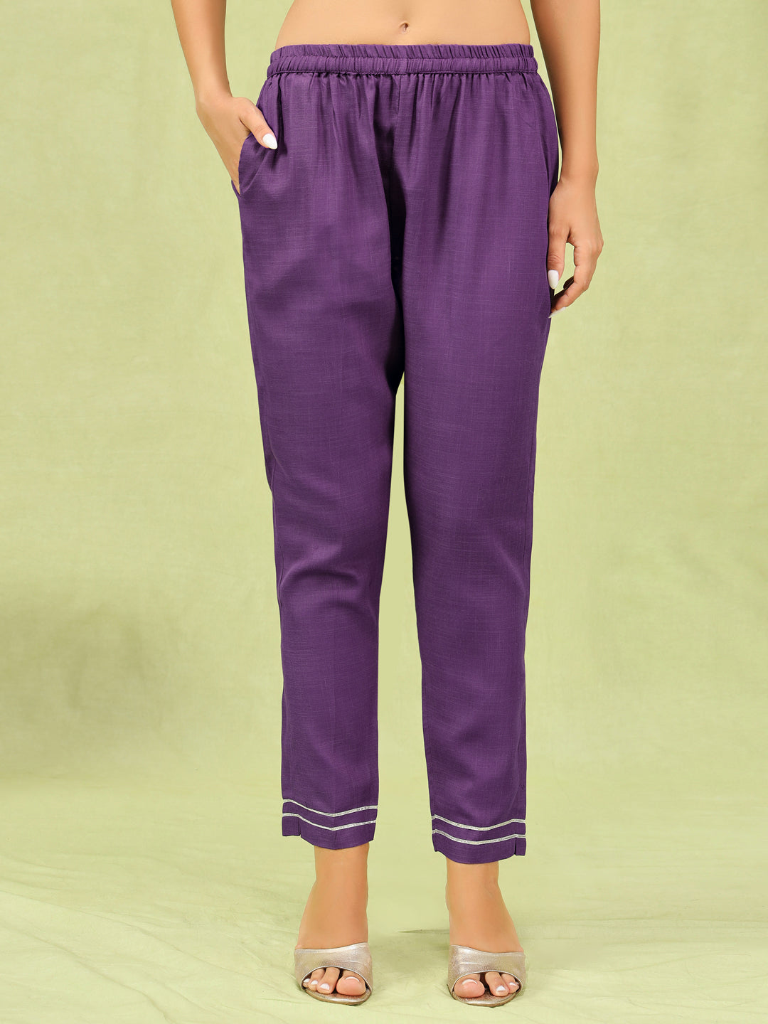 Shanti Women Kurta and Pant Sets Cotton Blend Fabric - FitVibe Fashion