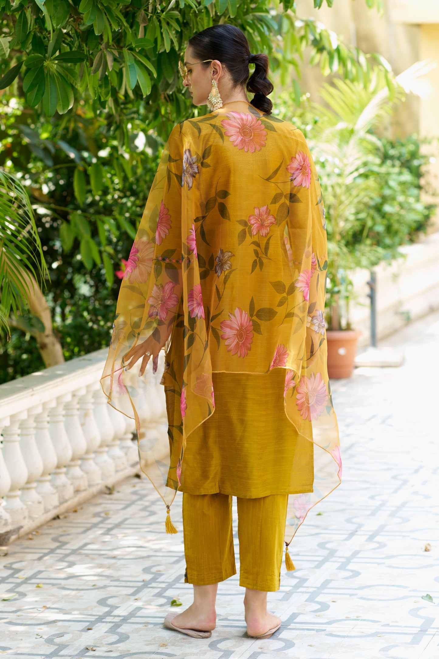 Astitva Women Kurta and Pant Sets Cotton Silk Fabric - FitVibe Fashion